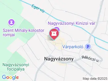 Nagyvázsonyi Postamúzeum Nagyvázsony a térképen