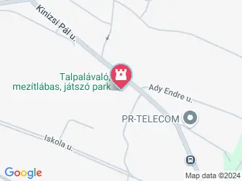 Talpalávaló park Nagyvázsony a térképen