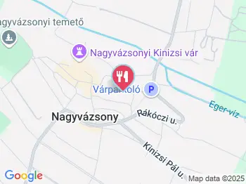 Vázsonyvölgy Vendéglő és Fogadó Nagyvázsony a térképen
