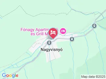 Bekecs Vendégház Nagyvisnyó a térképen