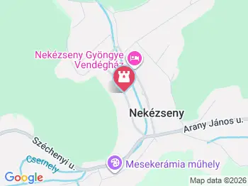 Hagyományok Háza Nekézseny a térképen