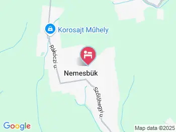 Gästehaus Mediterran Nemesbük a térképen
