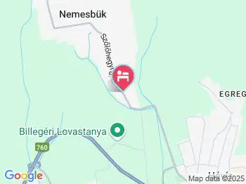 Szabó Apartman Nemesbük a térképen