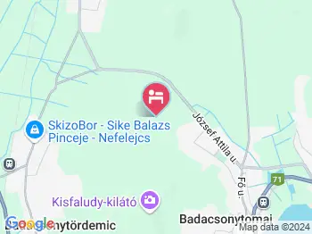 FATA Birtok Vendégház Nemesgulács a térképen