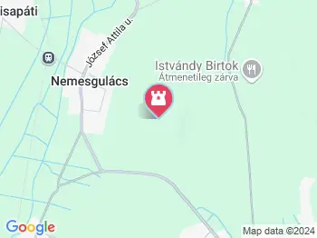 Gulács-hegy Nemesgulács a térképen