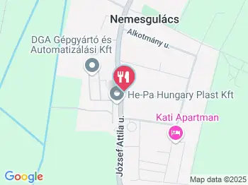 Rodeo Pub Nemesgulács a térképen