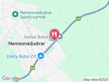 Muskátli Fogadó étterme Nemesnádudvar a térképen