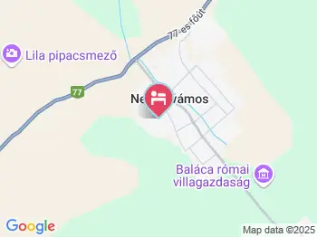 Nemesvámosi Sportistálló Nemesvámos a térképen