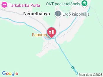 Fapuma Németbánya a térképen