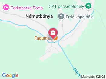 Németbányai Római katolikus templom Németbánya a térképen