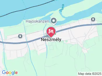 Hilltop Borhotel Neszmély a térképen