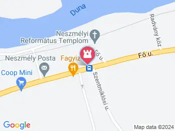 Neszmélyi Református Templom Neszmély a térképen