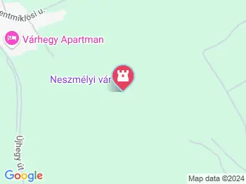 Neszmélyi várrom Neszmély a térképen