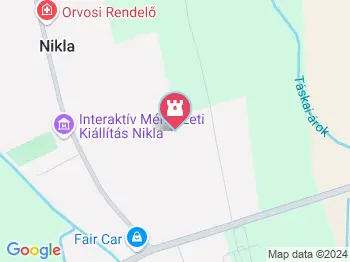 Berzsenyi Dániel Emlékház Nikla a térképen