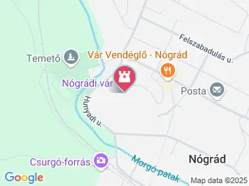 Nógrádi vár Nógrád a térképen