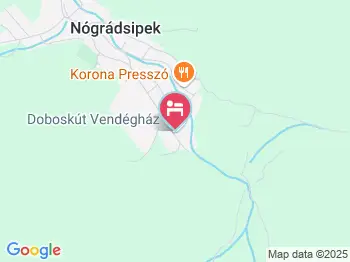 Doboskút Vendégház Nógrádsipek a térképen