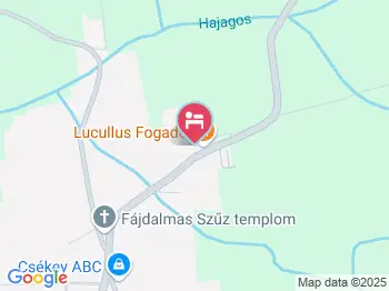 Lucullus Fogadó Noszlop a térképen