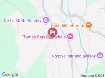 Emese Vendégház Noszvaj a térképen