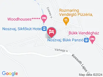 Erdős Lak Noszvaj a térképen