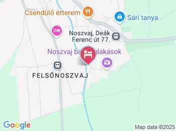 Farkaskő Vendégház Noszvaj a térképen