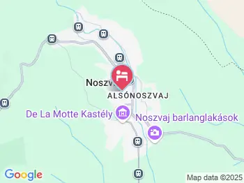Kónya Vendégház Noszvaj a térképen