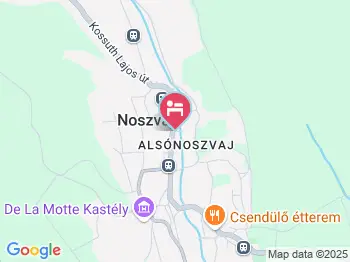 A Levendulás Apartman Noszvaj a térképen