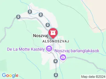 Szerelmes Meseút Noszvaj a térképen