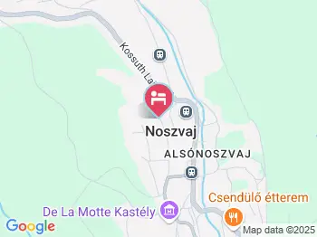 Tádé Vendégház Noszvaj a térképen