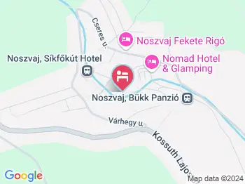 TreeHouses Noszvaj Noszvaj a térképen