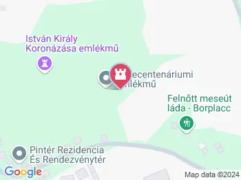 Trianon-emlékmű és Árpád-domb Noszvaj a térképen