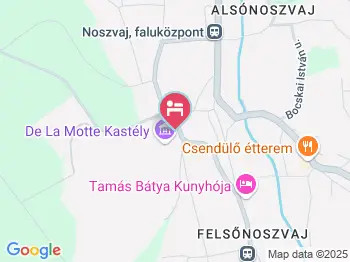 Tündérkert Hotel 2 Noszvaj a térképen