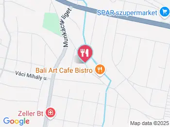 Bali Art Cafe Nyergesújfalu a térképen