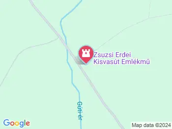 Zsuzsi emlékhely Nyíracsád a térképen