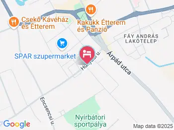 Bástya Wellness Hotel Nyírbátor a térképen