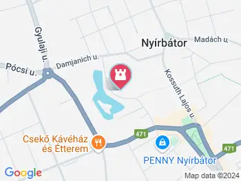 Magyar Nemzeti Múzeum Báthori István Múzeuma Nyírbátor a térképen