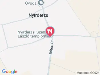 Hangulat Büfé Nyírderzs a térképen