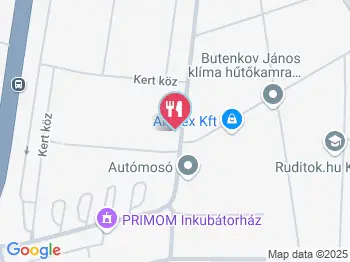 Borostyán Étterem Nyíregyháza a térképen