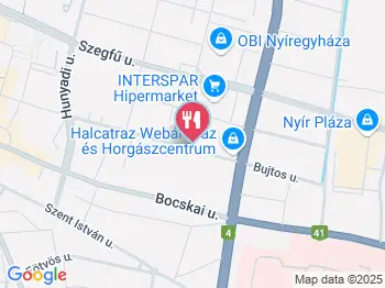 Bujtosi Bujdosó Étterem Nyíregyháza a térképen