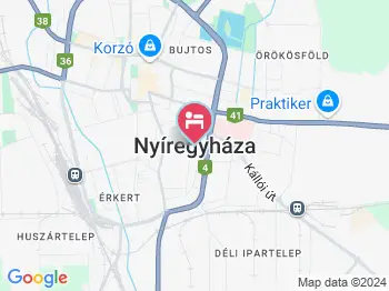 Chillhouse Nyíregyháza a térképen