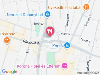 Cock & Bull Diner Nyíregyháza a térképen