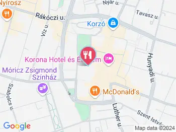 Continent Wine & Coffee Nyíregyháza a térképen