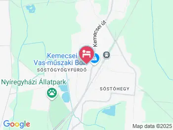 Deluxe Apartman Nyíregyháza a térképen