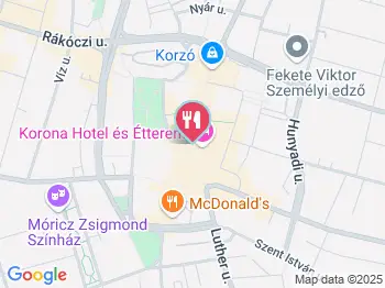 Édes Anna Cukrászda Nyíregyháza a térképen