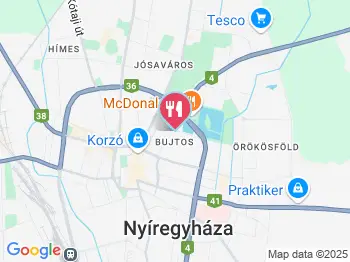 Fulton Kalóztanya Nyíregyháza a térképen