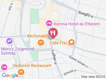 Gedeon Kézműves Söröző Nyíregyháza a térképen