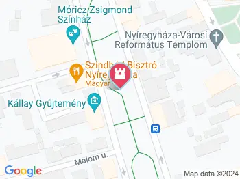 Hazatérés - Krúdy Gyula szobra Nyíregyháza a térképen