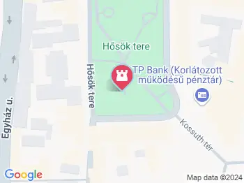 Hősök szobra Nyíregyháza a térképen