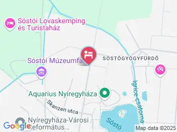 Hotel Sóstó Turistaszálló & Kemping Nyíregyháza a térképen
