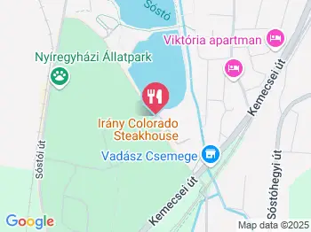 Colorado Steakhouse Nyíregyháza a térképen