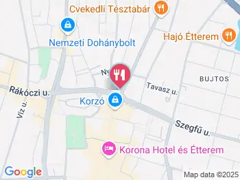 Károlyi Cukrászda Nyíregyháza a térképen